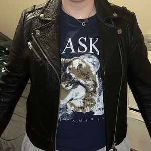 Mackage Aritzia Leather Jacket